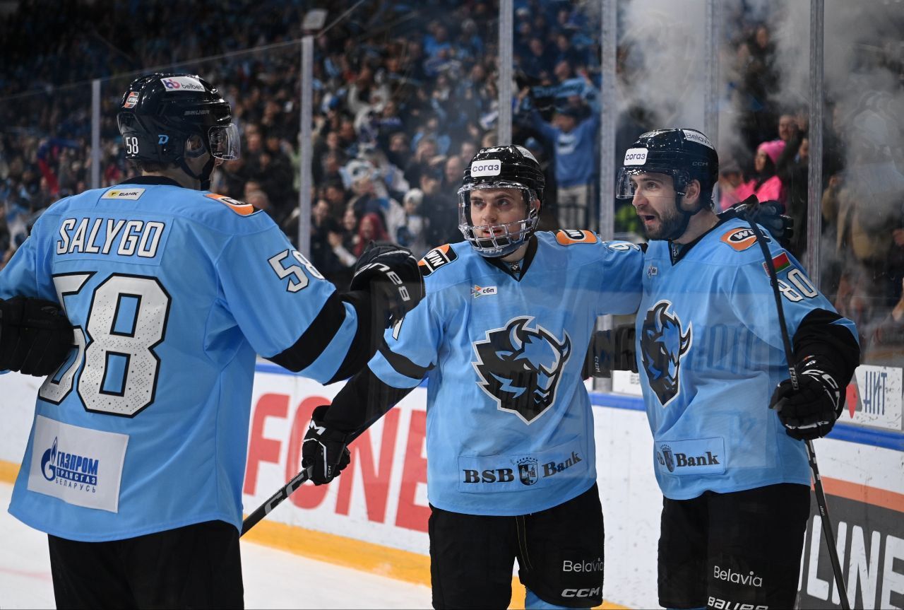 Хоккеисты "Динамо-Минск"