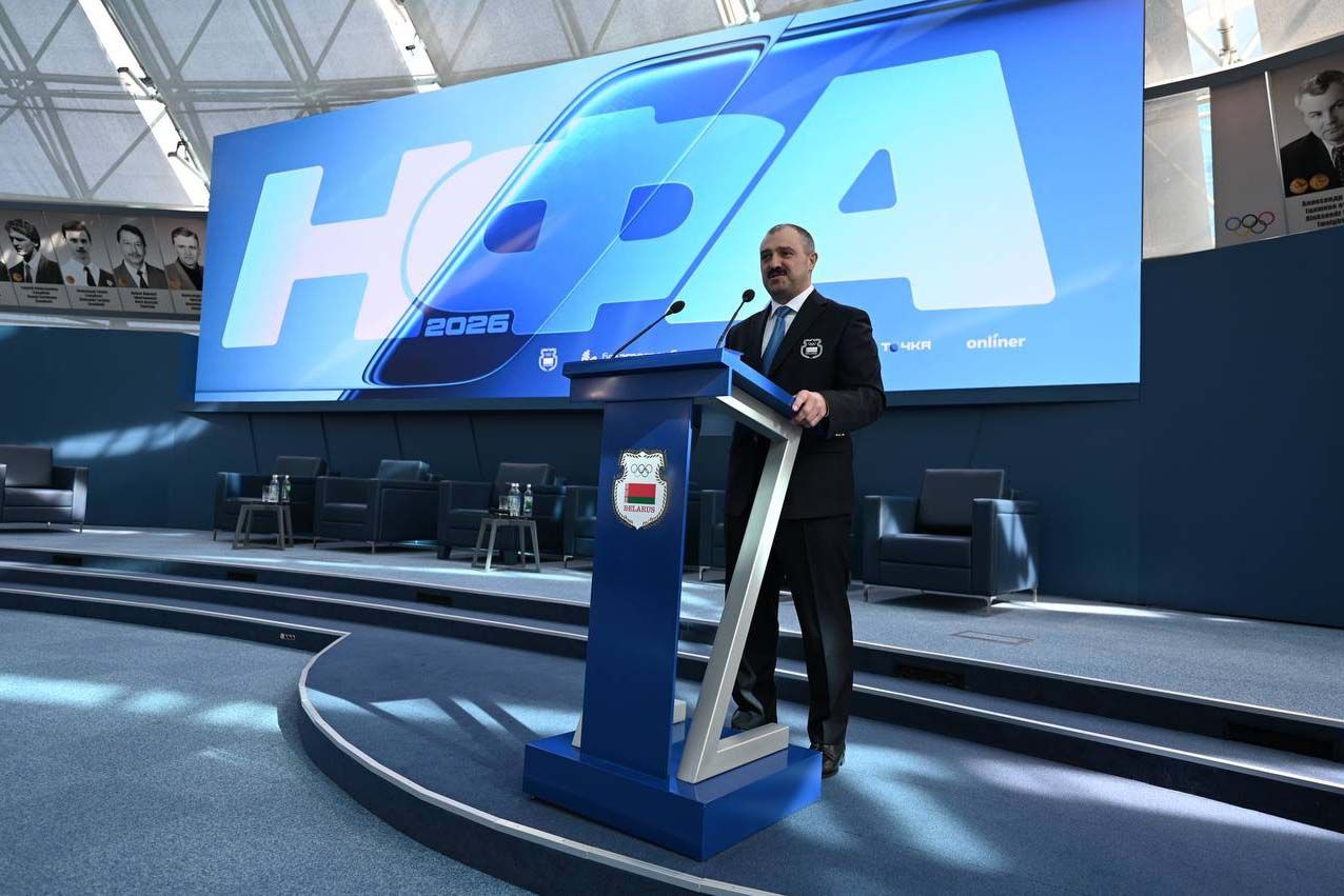 Глава НОК Беларуси Виктор Лукашенко