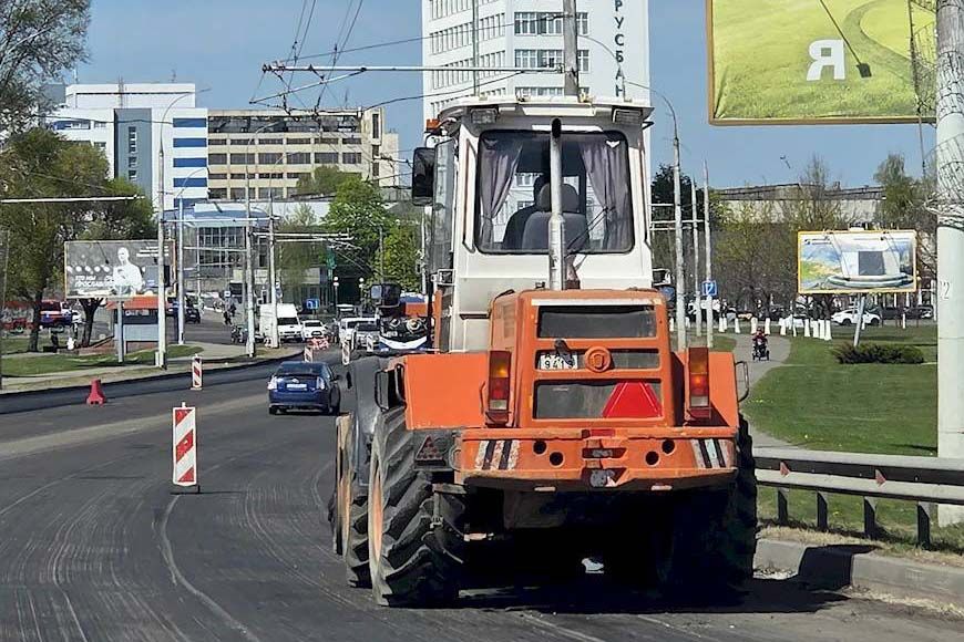 укладка асфальт