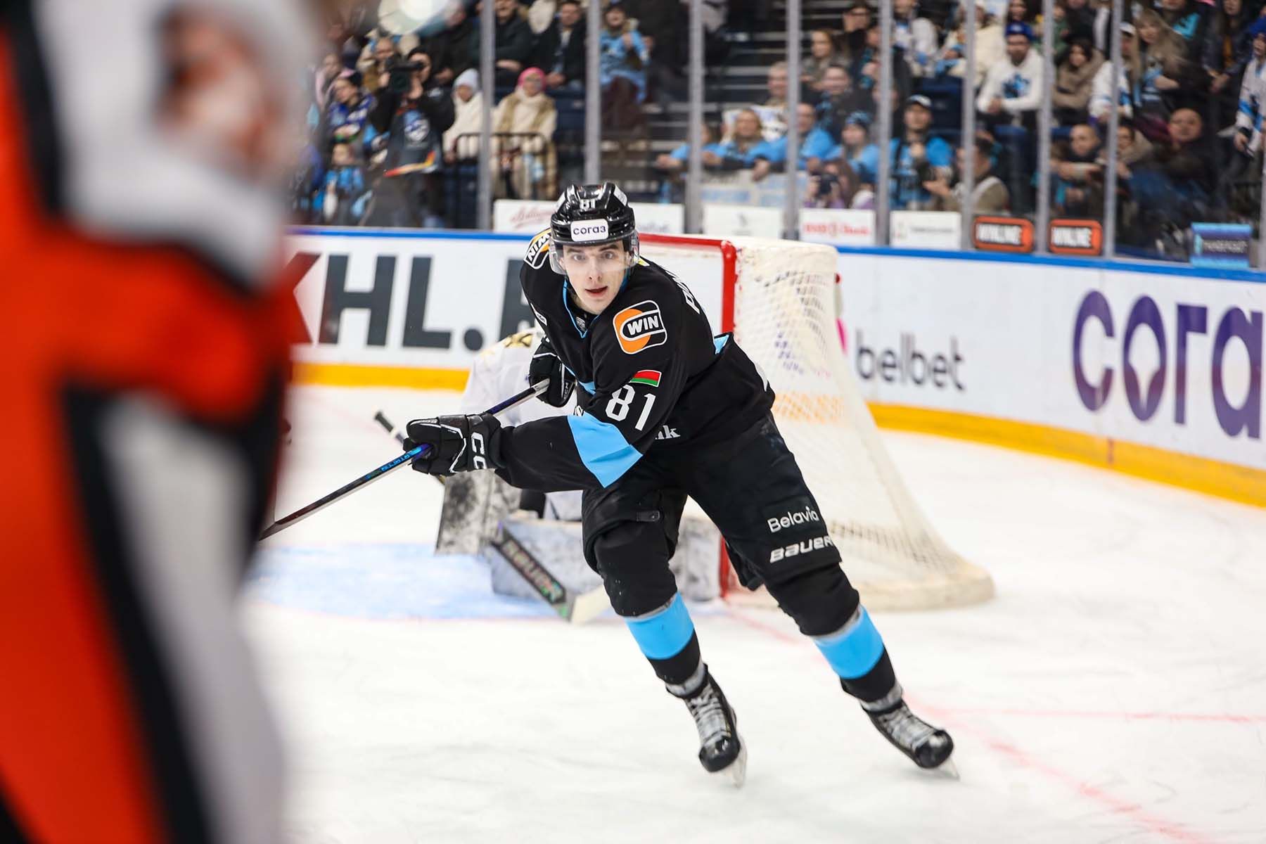 Хоккеист минского «Динамо» Виталий Пинчук. © ХК «Динамо-Минск»