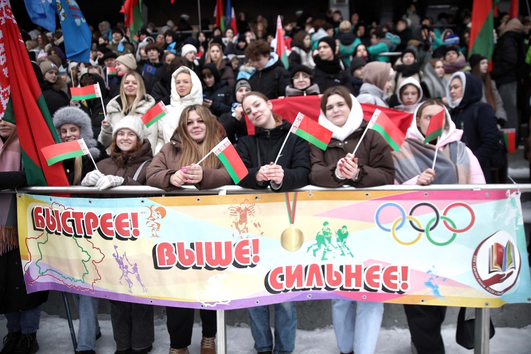 Детские соревнования по биатлону «Снежный снайпер».