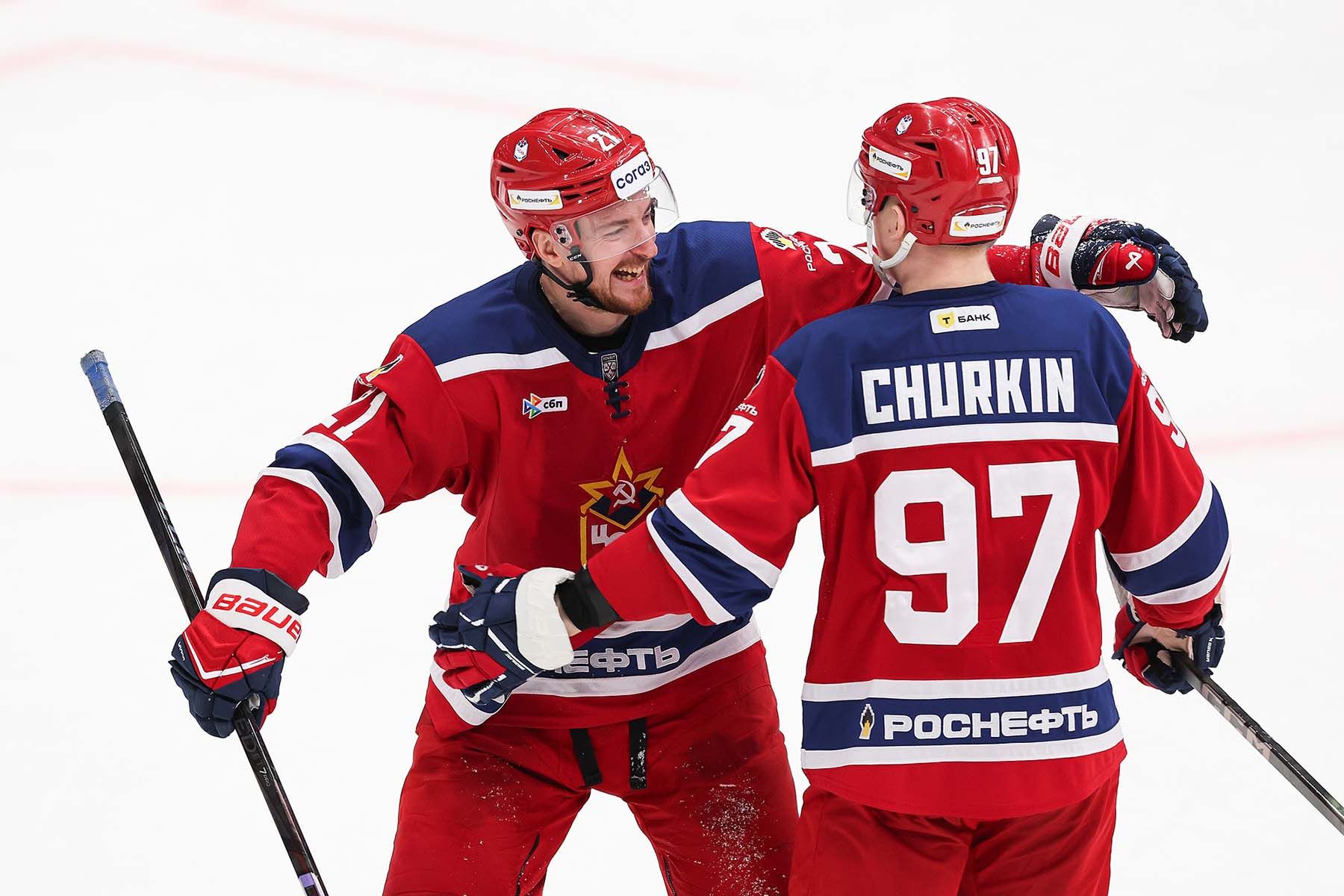 Матч КХЛ между ЦСКА и минским «Динамо». © ПХК ЦСКА Москва, ВКонтакте