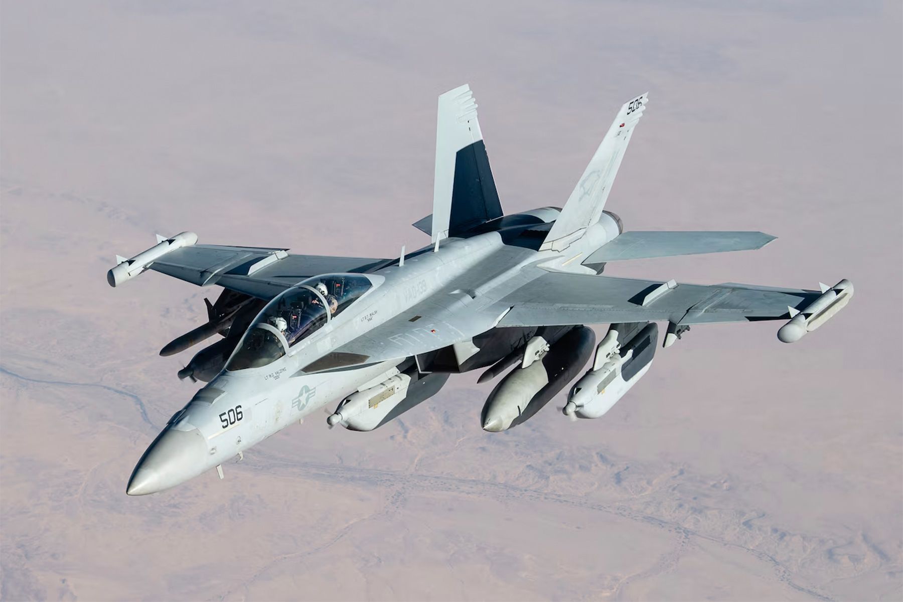 Самолет EA-18G Growler. Фото: navy.mil