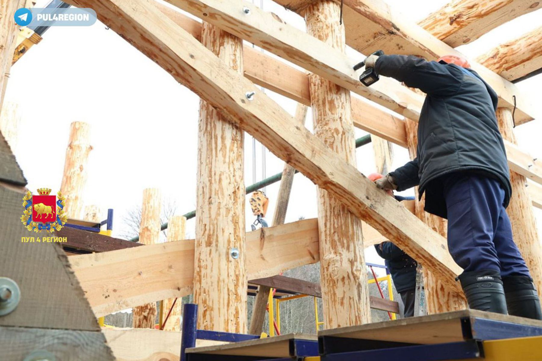 Реконструкция шлюза «Домбровка» на Августовском канале. © Пул 4 Регион, Telegram