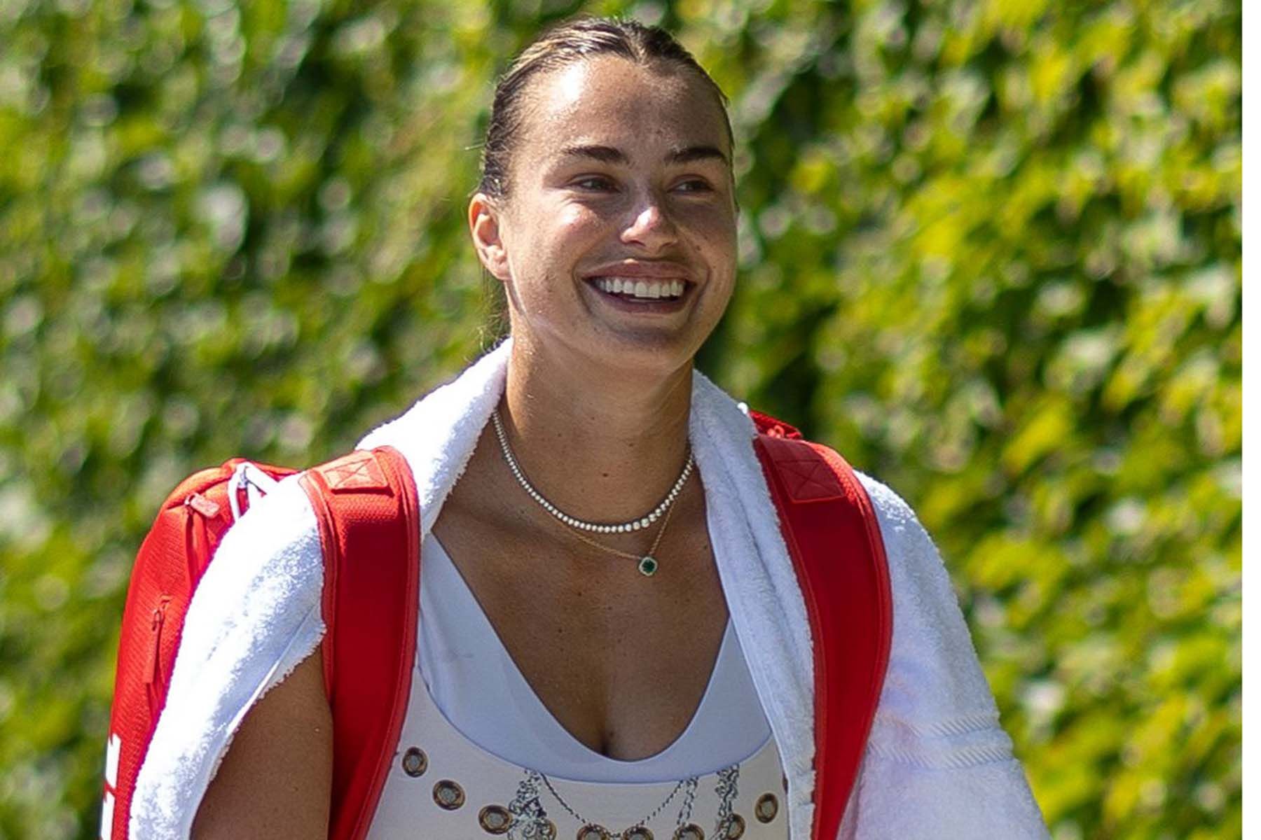 Белорусская теннисистка Арина Соболенко. Фото: Wimbledon, Х