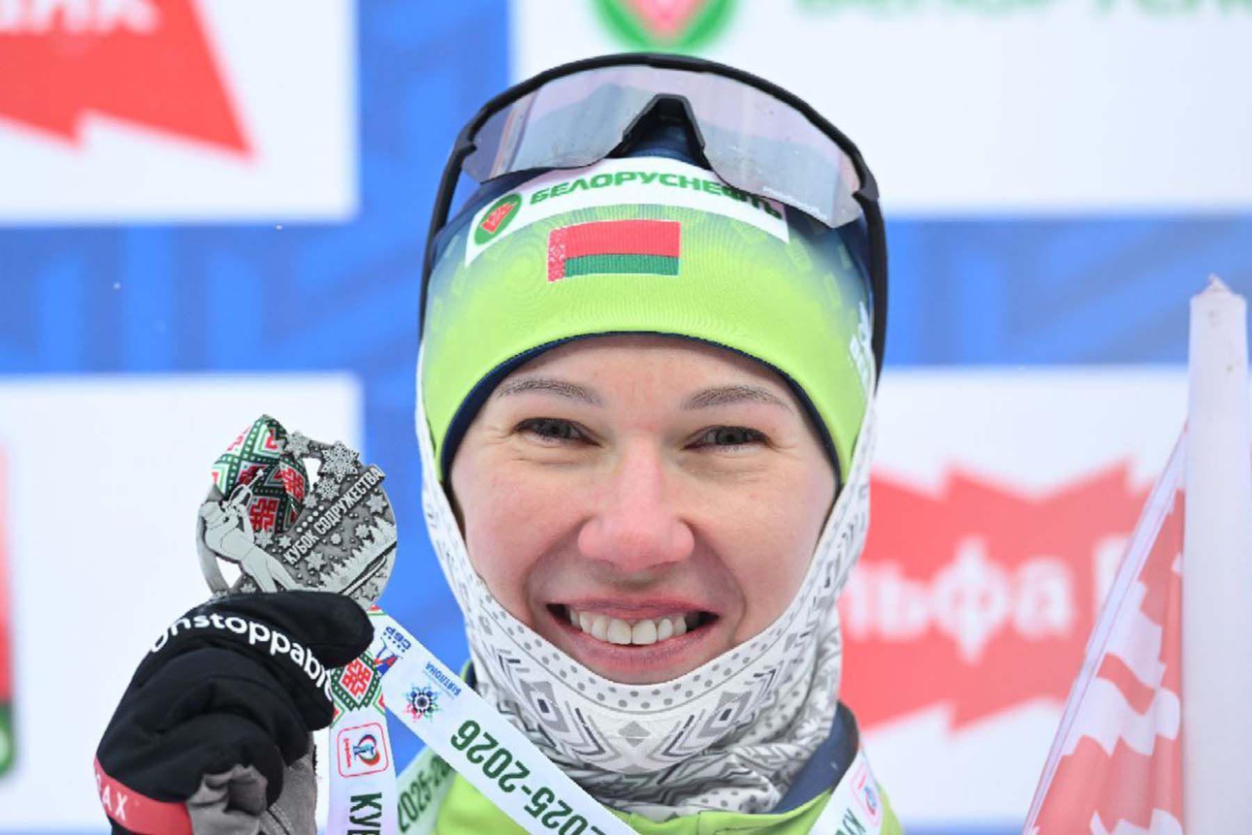 Белорусская биатлонистка Анна Сола. © TEAM BY, Telegram