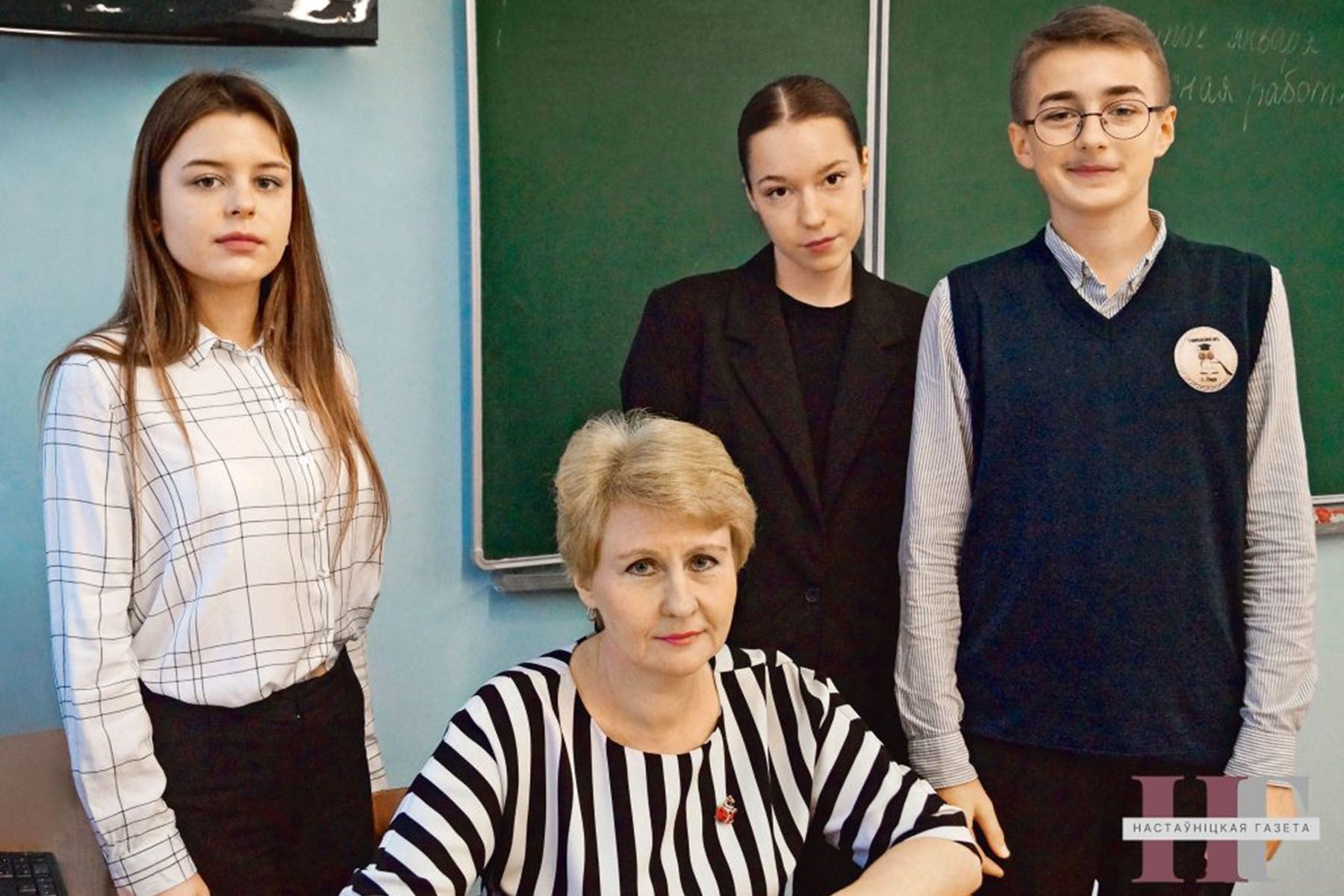 Учитель русского языка лидской гимназии №1 Татьяна Михайловна Глыздова. Фото: Редакционно-издательское учреждение «Издательский дом «Педагогическая пресса»