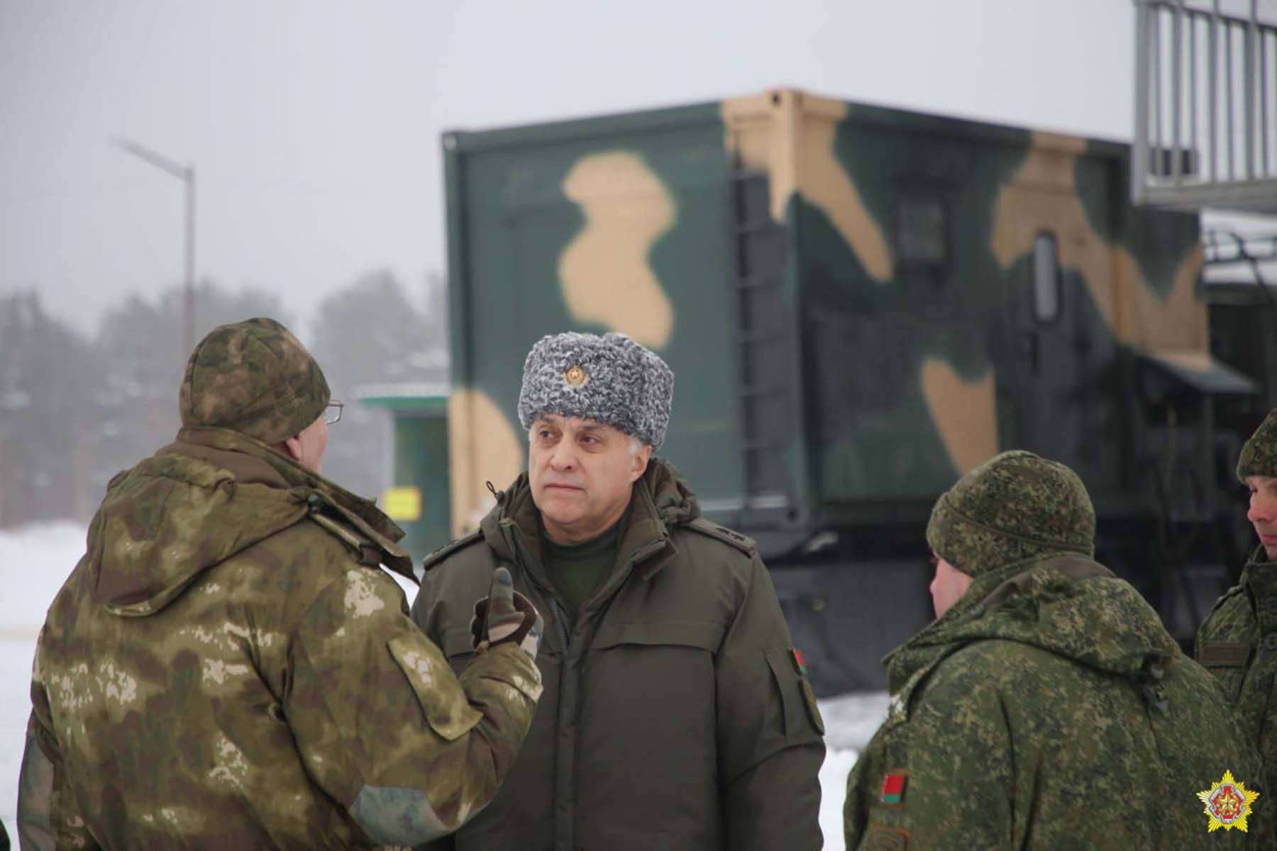 Госсекретарь Совбеза Беларуси Александр Вольфович. © Министерство обороны Республики Беларусь, Telegram